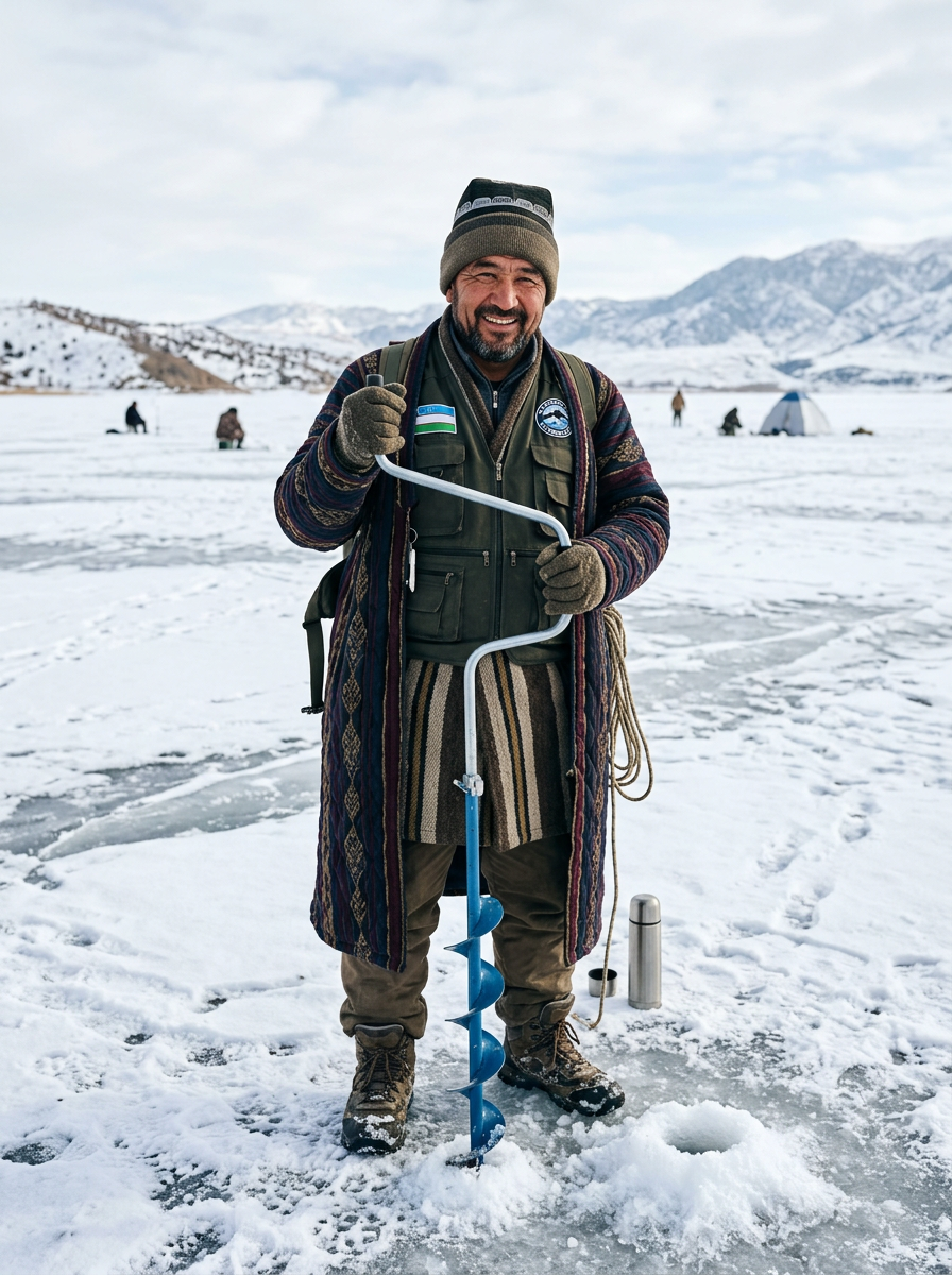 Aziz Nazarov, Senior Ice Fishing Guide